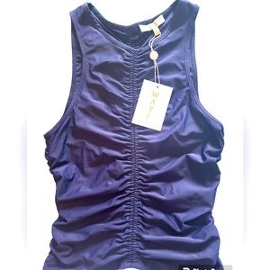 WAYF Night Out Top Navy Blue Size type regular S